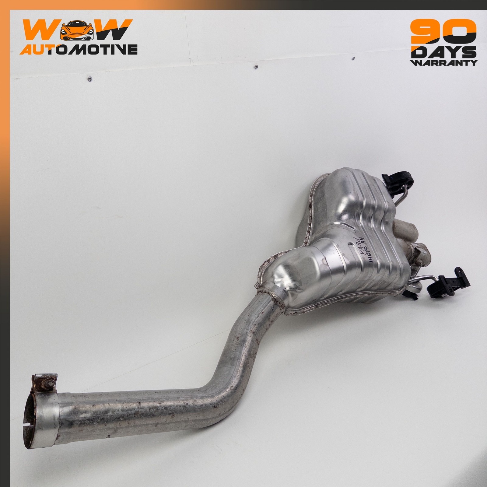 12-17 BENTLEY CONTINENTAL GT REAR LEFT RIGHT EXHAUST MUFFLER ASSEMBLY SET OEM