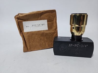 NEW GENUINE DYNAMIC JP JP-FC-3/4'' NPT FLOW CONTROL VALVE 5000 PSI
