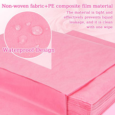 Massage Table Sheets - Disposable Bed Sheets 31" x 70" Waterproof Massage Tab...