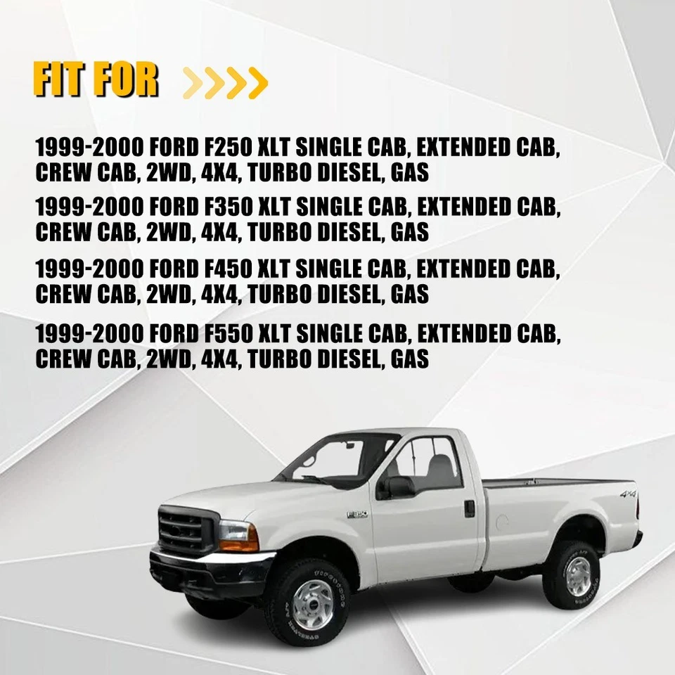 Driver Bottom Seat Cover For 99 2000 Ford F250 F350 F450 F550 Super Duty 1-5X - Image 2 of 4