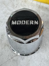Modern Wheels Custom Wheel Center Cap Chrome Black Center 89-9032 Mht Modern Wheels Custom Wheel Center Cap Chrome Black Center 89-9032 Mht