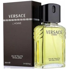 VERSACE L' HOMME edt 3.3 / 3.4 oz Cologne for Men New in Box