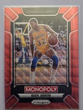 2024-25 Panini Prizm Monopoly Magic Johnson #LEG4 Ruby Wave Prizm