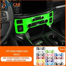 Muticolor Center Console Air Conditioning Control Cover For Ford F150 2021-2024