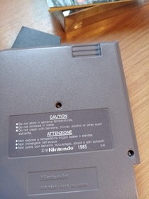 Super Mario Bros Nintendo NES vintage 1985 Game Wirh Box.