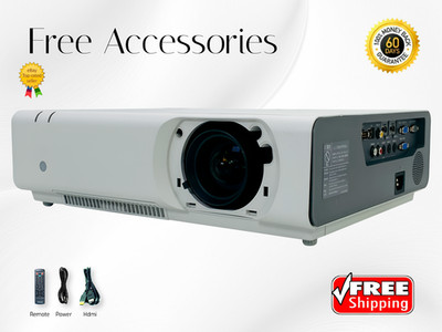 Sony VPL-CW276 3LCD Projector Large Venue 5100 Lumens Lens Shift & Zoom 4K w/Kit