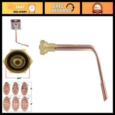 Replacement Heating Nozzle/Rosebud 8-MFA for 300 Series Torch - Oxy Acetylene We