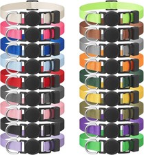 18 Pack Puppy Collars,Puppy Collars for Small Puppies Litter Safety Buckle Soft