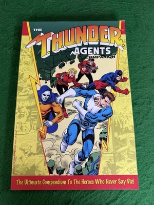 T.H.U.N.D.E.R. Agents Companion 2005 224p Wallace Wood Comic Guide Paperback