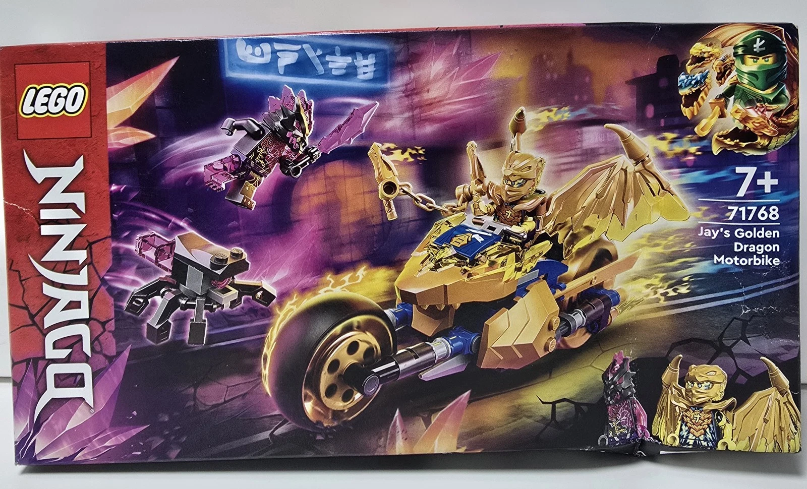 LEGO NINJAGO: Jay's Golden Dragon Motorbike (71768)