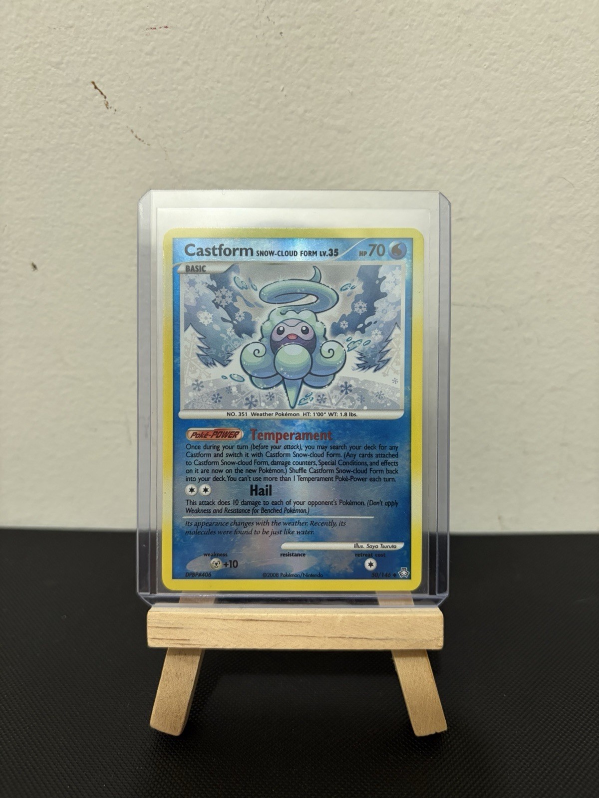 Pokémon Castform Snow-Cloud Form Legends Awakened Reverse Holo Uncommon 50/146 …
