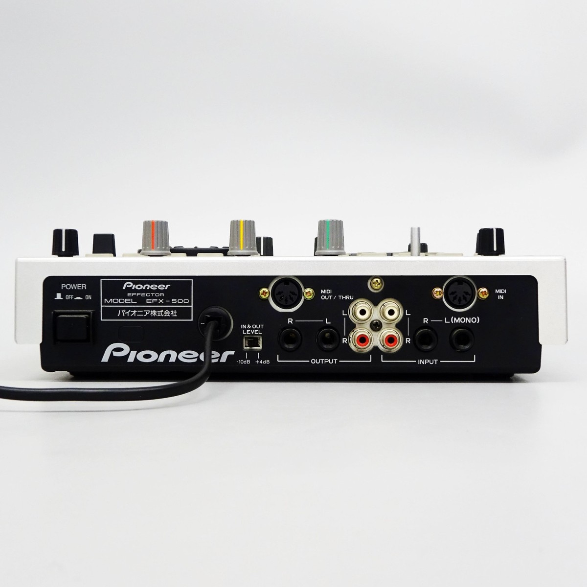 Pioneer EFX-500 DJ Turntable Mixer Controller Effector Silver