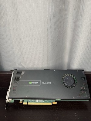 Dell Nvidia Quadro 4000 2GB GDDR5 Graphics Video Card 2x DisplayPort 0731Y3