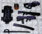 GI JOE Classified Series Cobra TWILIGHT GUARD- Weapons & Accessory Lot ONLY 141