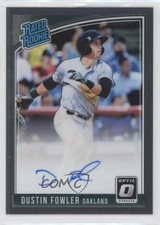 2018 Panini Donruss Optic Rated Rookie Signatures Dustin Fowler Auto 00c9