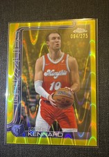 2025-26 Topps Chrome - Luke Kennard #117 Yellow RayWave Refractor /275