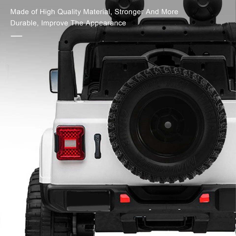 2X(4-Teiliges Gummirad-Reifenset für MN86 1/12 RC Car DIY Upgrade Ersatztei1594 - Bild 2 von 4