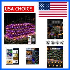 14.8x4.9FT Color Changing Christmas Net Lights with Remote