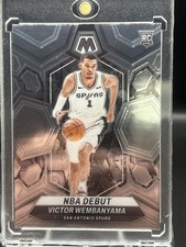 Panini 2023-24 Mosaic Victor Wembanyama Rookie NBA Debut #257 Spurs RC