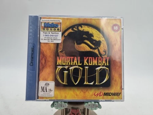 Mortal Kombat Gold - BRAND NEW SEALED - SEGA Dreamcast Video Game PAL