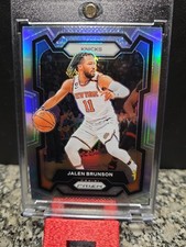 🔥2023-24 Panini Prizm Basketball Jalen Brunson Silver Prizm Knicks True Silver