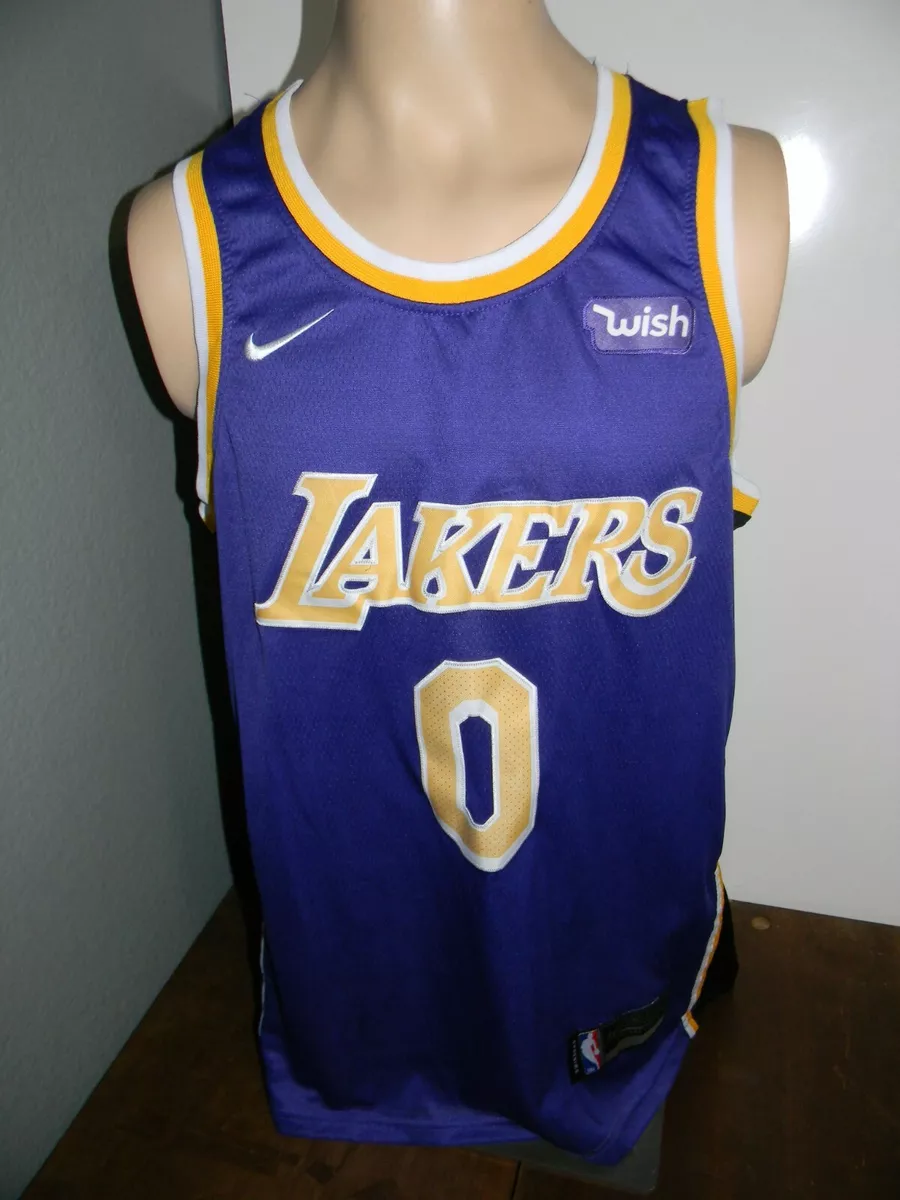 Kyle Kuzma Lakers Association Edition Nike NBA Swingman Jersey.