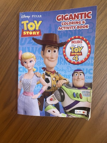 Disney Toy Story 4 Gigantic Coloring & Activity Book 192 Pages NEW