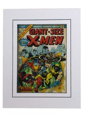 Giant-Size X-Men Cover Art Print Matted Gil Kane Dave Cockrum Marvel Comics New