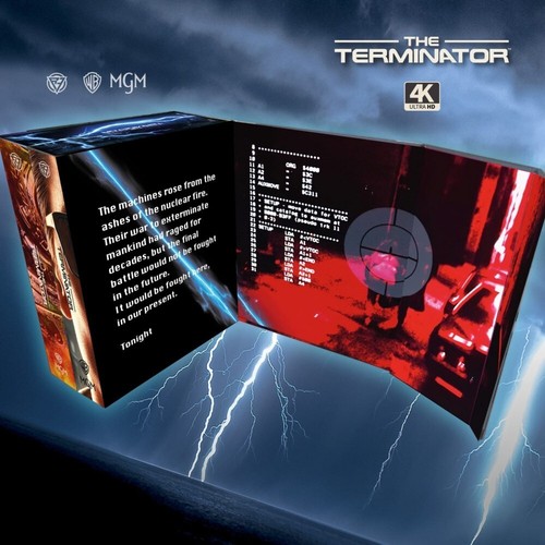 TERMINATOR – ONE CLICK CYBORG – STEELBOOK – RAROFILM - ITA – ENG – 4K + BLU-RAY - Picture 5 of 15