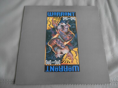 WARRANT - DOG EAT DOG - HOLLAND - 1st PRESS - MINT PLAY - COMPLETE