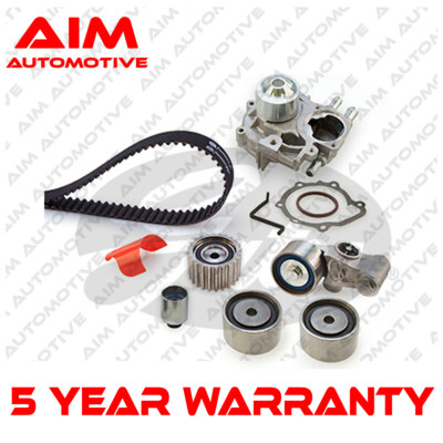 Timing Cam Belt Kit + Water Pump Aim Fits Subaru Impreza Forester 2.0