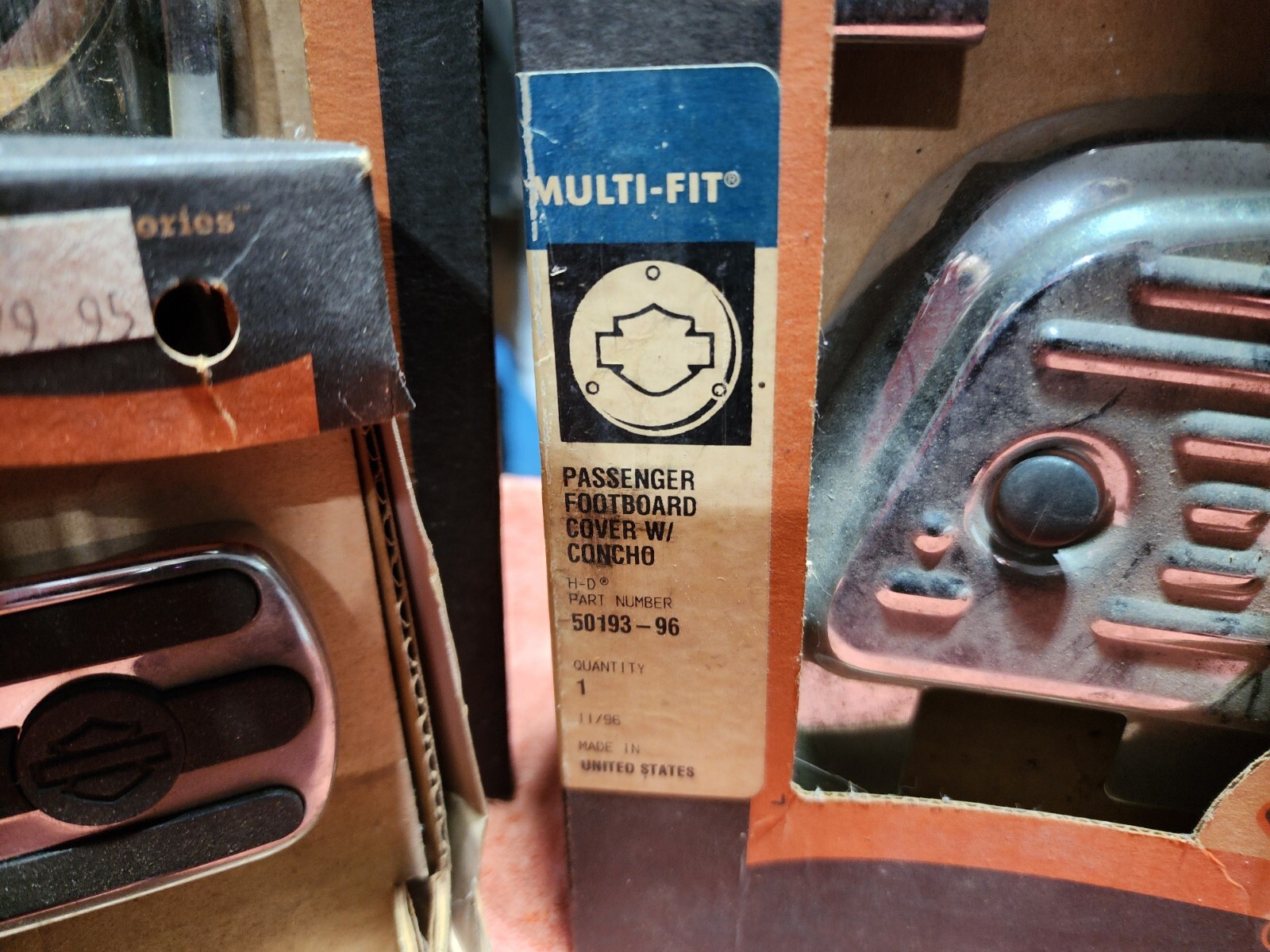 Harley Davidson Heritage Springer NOSTALGIC Footboard Kit Classic