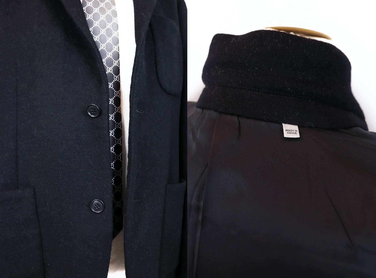 Men's Jack Spade Warren Street New York Wool Elbow Pa… Gem