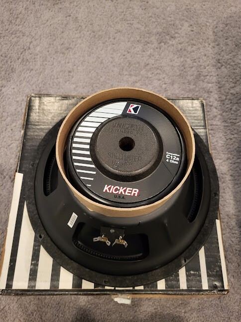 Old School KICKER C12a Competition Series SUBWOOFER SVC 4Ω | eBay