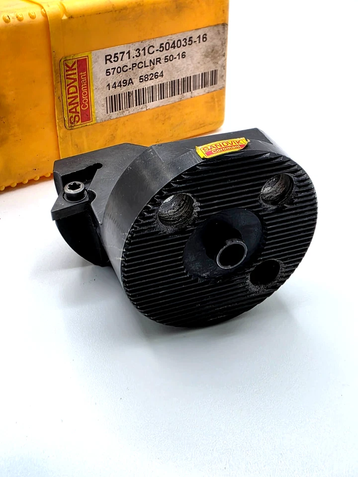 Cabezal de barra de perforación modular Sandvik R571.05c-503035-11x TMax P torneado indexable Foto 2 de 4