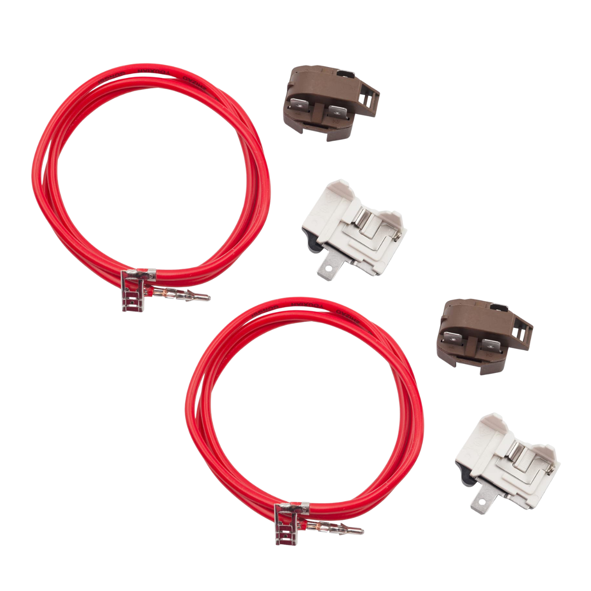 4387535 Refrigerator Compressor Relay and Overload For Whirlpool Kenmore 2-PACK-image