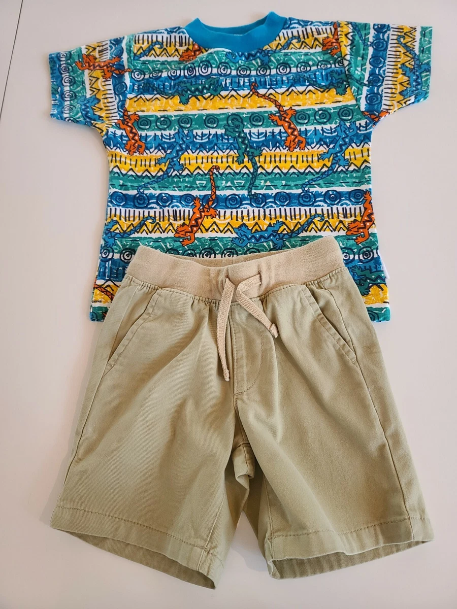 Gap boys khaki shorts deals