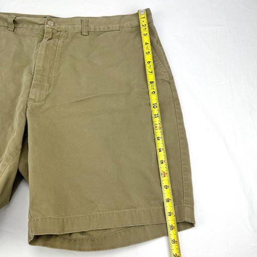 Polo Ralph Lauren Shorts Mens Size 40 Khaki Classic Fit Flat Front Chino - Picture 8 of 13