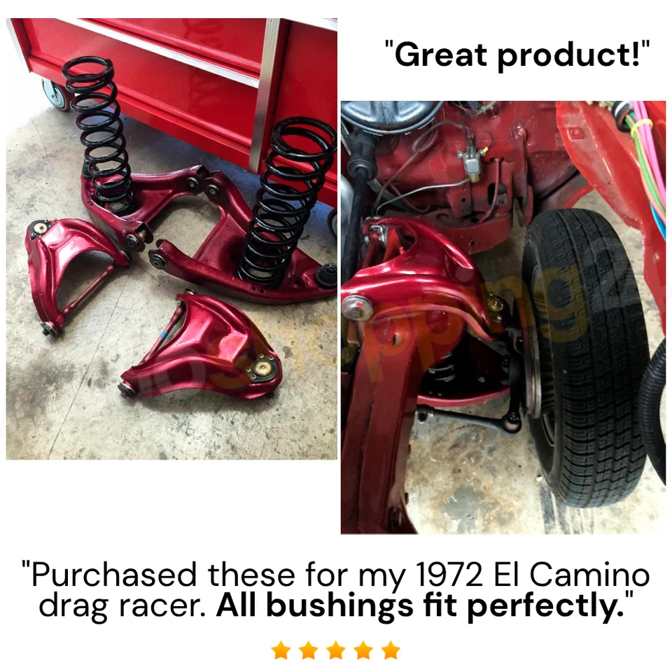 Juego de bujes de brazo de control delantero Energy Suspension 3.3101G Foto 2 de 4