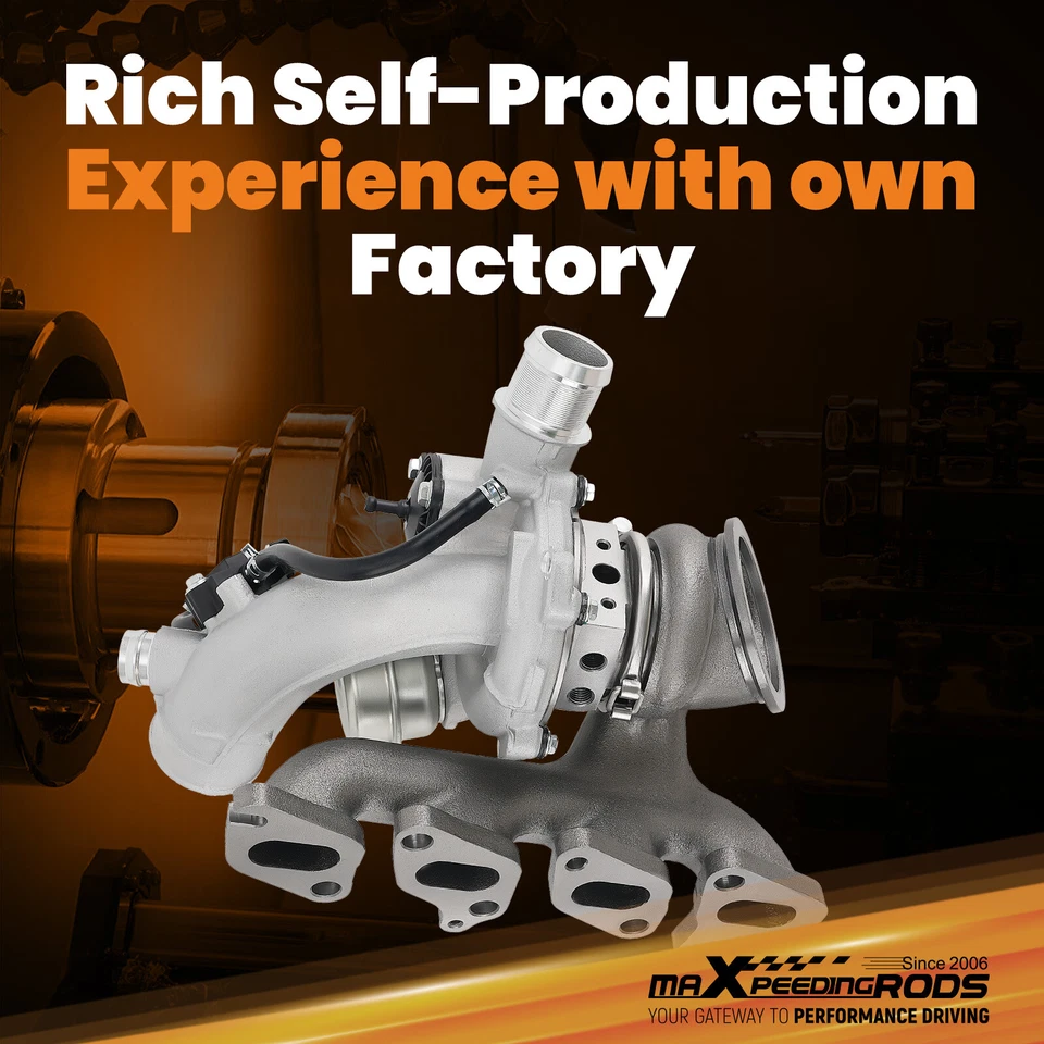 Kit turbo para Chevy Chevrolet Cruze 2011-2016 Sonic Trax 2010-2019 1,4 L 55565353 Foto 4 de 4