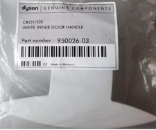 Dyson CR01 ,CR02 ,Washing Machine,Inner Door Handle White, genuine Dyson , NEW 