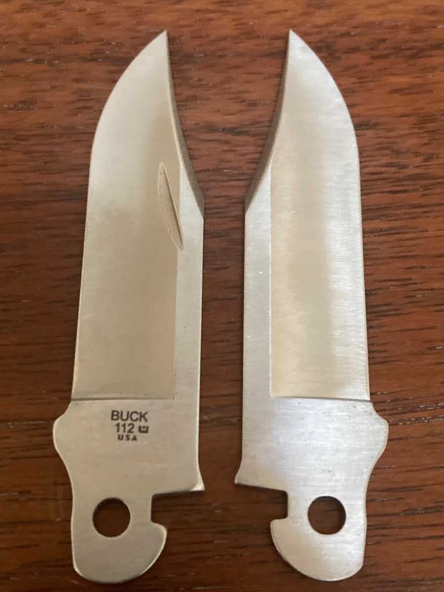 Buck ナイフ　112  105 二本セット　made in USA Buck Knives 112 Folding Ranger Knife & Leather Sheath