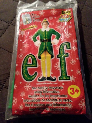 WILL FERRELL Buddy the ELF Movie CHRISTMAS TOY Wendys Kids Meal Checker Game NEW - Picture 3 of 3