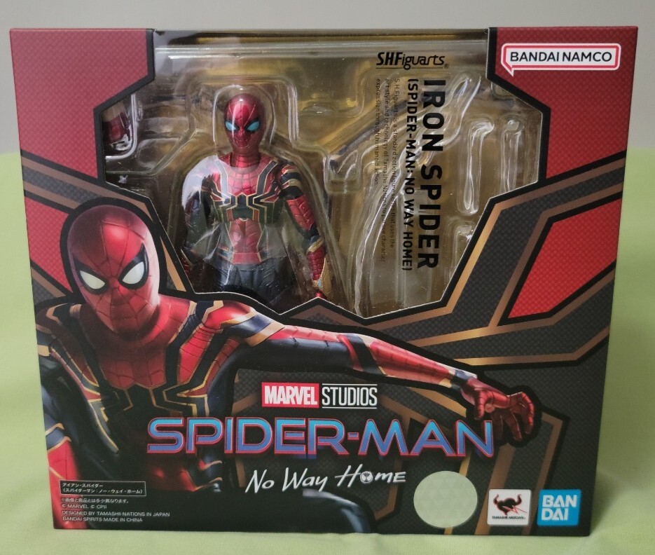 BANDAI IRON SPIDER フィギュア Bandai S.H.Figuarts Iron Spider Spider-Man: No Way Home | eBay