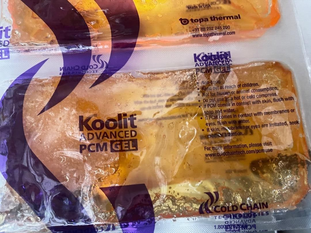 Cold Chain Technologies Koolit Advanced PCM Gel Refrigerant 4-Pack