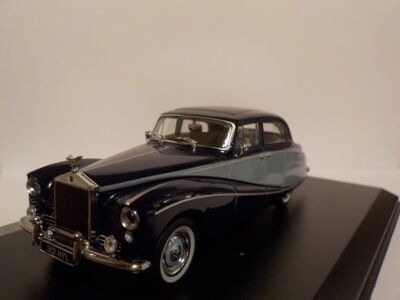 Rolls Royce Silver Cloud/Hooper Empress Two Tone Blue,  MODEL CAR 1:43 SCALE