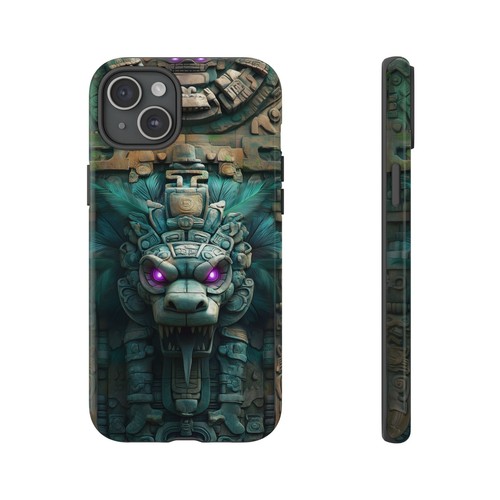 Aztec Serpent Stone - Phone Ink Case for iPhone, Galaxy, Pixel - Picture 49 of 281