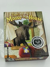 There's a Moose in the House A Very Silly Card Game by Gamewright Game Complete