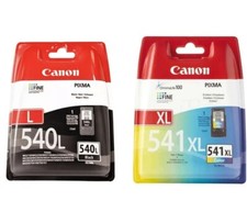 Canon PG540 / PG540XL / CL541 / CL541XL Ink Cartridges for Pixma MG3250 Lot