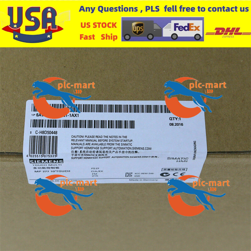 1PC NEW SIEMENS 6AV6643-0CD01-1AX1 6AV6 643-0CD01-1AX1 MP 277 TOUCH ...
